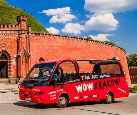 Krakow Hop On Hop Off Bus with Audioguide - 4 hours
