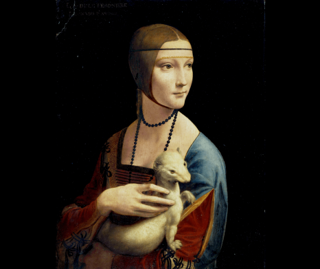 Leonardo da Vinci 'Lady with an Ermine' ticket
